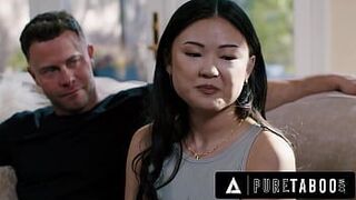 PURE TABOO Shocked Lulu Chu Discovers BDSM Sex Tape From Neighbors Seth Gamble & Kimmy Kimm porn video